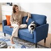 58" W Loveseat Sofa Couch for Living Room,Bedroom,Apartment and Small Space,Easy Assembly - 2 of 4