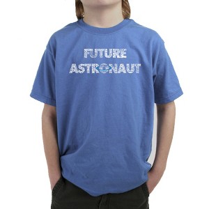 LA Pop Art Future Astronaut - Boy's Word Art T-Shirt - 1 of 4