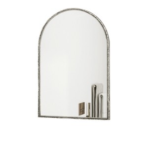 Ridstar 24.02 in. W x 35.83 in. H Silver Arched Bathroom Mirror - 1 of 4