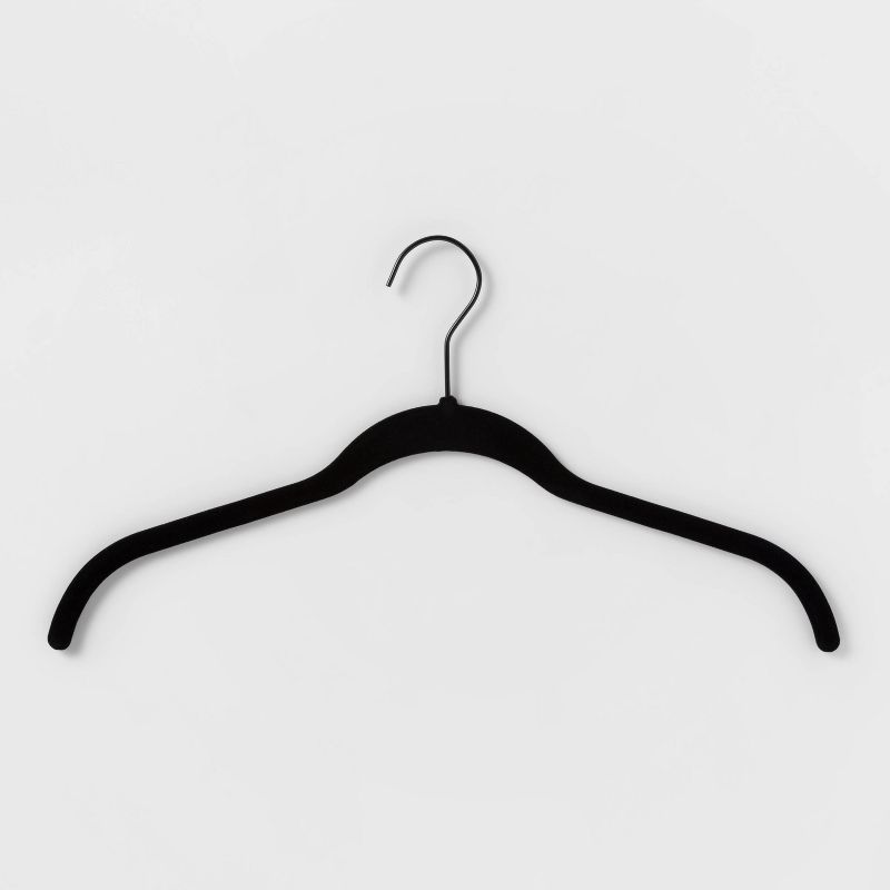 10pk Shirt Flocked Hangers - Brightroom™, 3 of 6