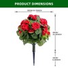 Artificial Topiary Trees with Ground Spike for Indoor and Outdoor - 2 of 4