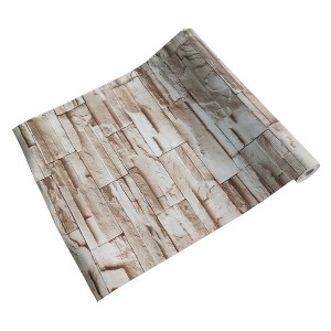 Slickblue Peel and Stick Wallpaper with 3 Design Options - 45 Sq Ft, Rustic Charm, Self-Adhesive, Easy Application - 1 of 3