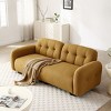 81"Cloud Sofa,Deep Seat Couch With Wooden Legs,3 Seater Sofa,Cloud Loveseat Lounge Sofa,Teddy Sofa For Living Room,Bedroom,Apartment,Office-Cuddlewood - 3 of 4
