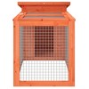 vidaXL Rabbit Hutch - Brown - 2 of 4