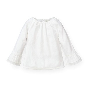 Hope & Henry Girls' Ruffle Sleeve Top, Infant - 1 of 4