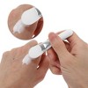 Unique Bargains Short Handle Facial Mask Brush Silver Tone 1 Pc - 3 of 4