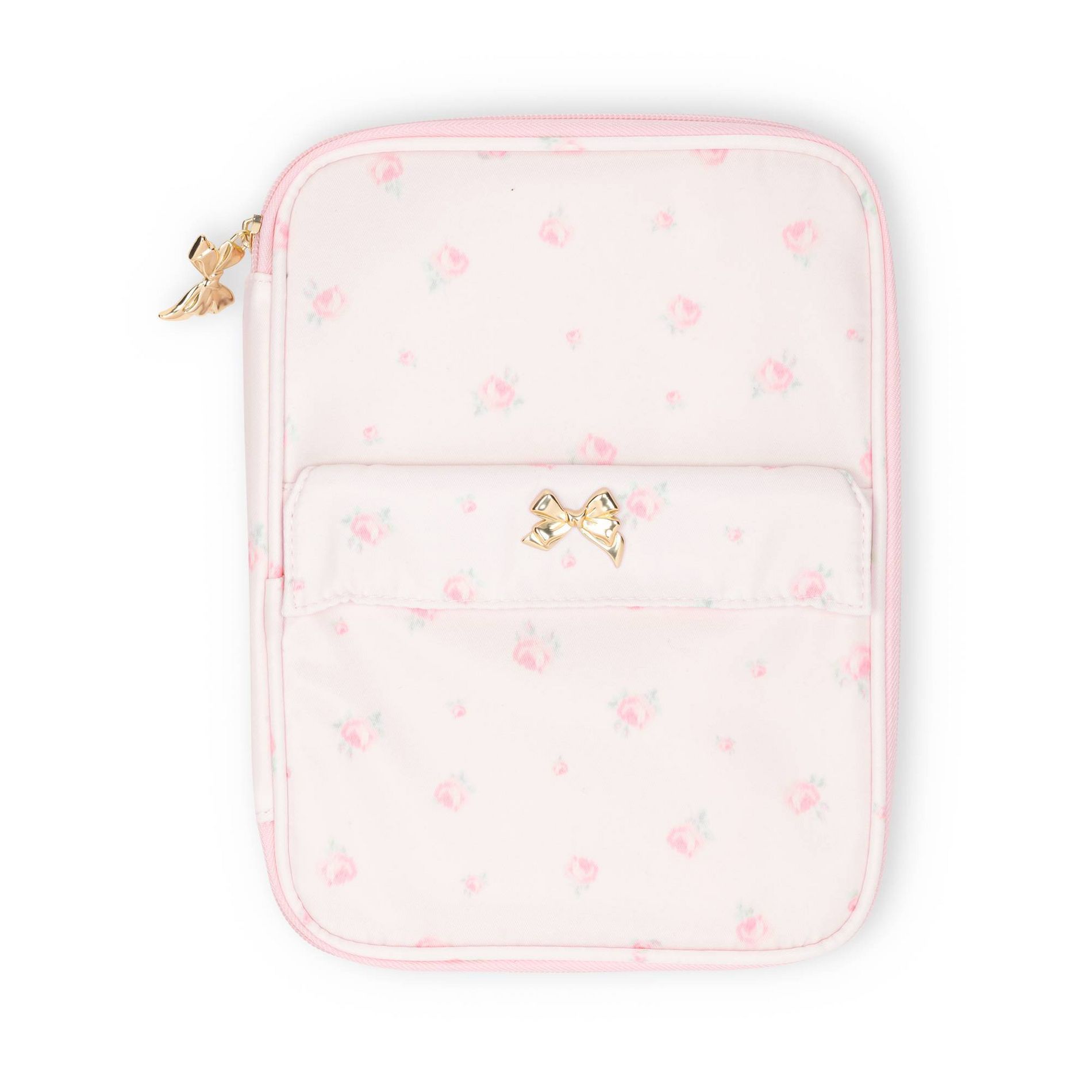 LoveShackFancy x Target - Yoobi Blooming Heirloom Ditsy Tech Organizer Strawberry Macaroon