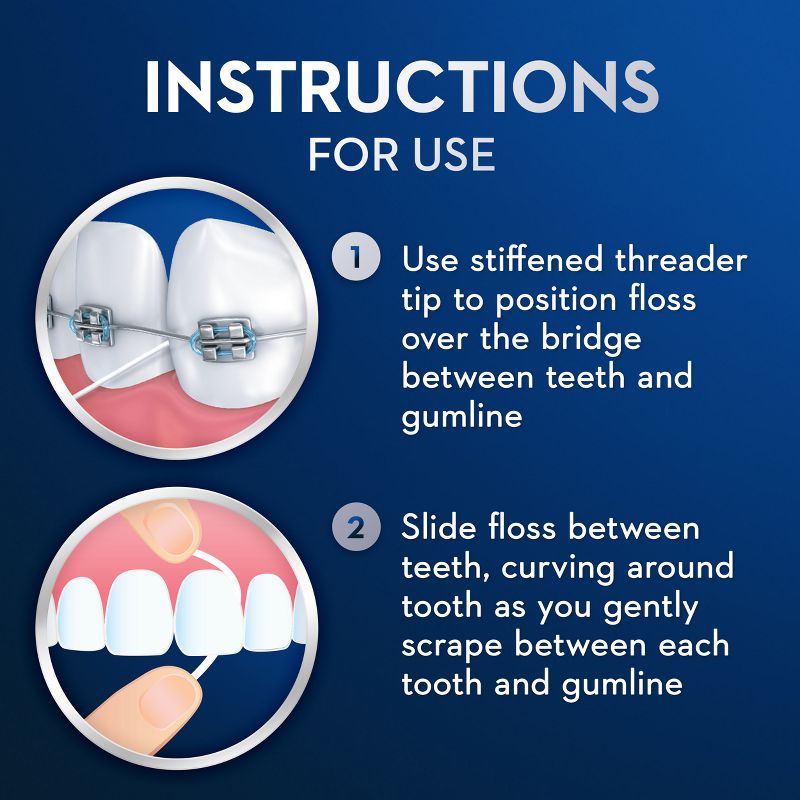 Oral-B Glide Pro-Health Dental Threader Floss -  30ct, 6 of 10