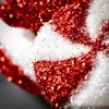 31"H & 30"H Sullivans Artificial Christmas Peppermint Twist Candy Spray Set of 2, Red-White, Indoor Christmas Decor - 2 of 4
