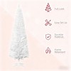 Racxily Mini Tabletop Christmas Tree -2ft Artificial Tree,Lightly Flocked, 68 Tips,Stable Plastic Cement Base,Festive Decor for Desk/Table/Mantel - 2 of 4
