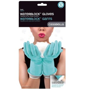 Casabella WaterBlock Unisex Indoor/Outdoor Cleaning Gloves Blue 1 pair - 1 of 1