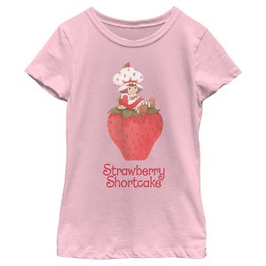 Girl's Strawberry Shortcake Cutie on a Strawberry T-Shirt - 1 of 4