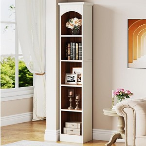 Hommoo 70.9-Inch Tall Narrow 5-Tier Cube Bookcase - 1 of 4