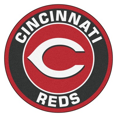 MLB Cincinnati Reds 27"x27" Roundel Rug