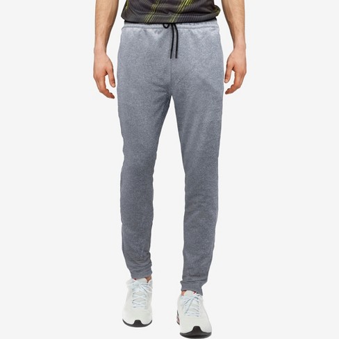 Cultura Men's Zip Pocket Tech Fleece Jogger In Heather Grey/black Size X  Large : Target