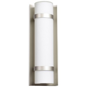 Access Lighting Cilindro 1 - Light Wall Light in  Brushed Steel - 1 of 4