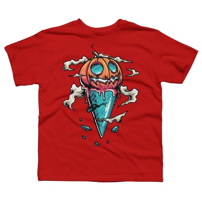 Boy's Design By Humans Halloween By anggatantama T-Shirt