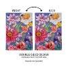 Evergreen English Garden Florals Garden Suede Flag 12.5 x 18 Inches Indoor Outdoor Decor - 4 of 4