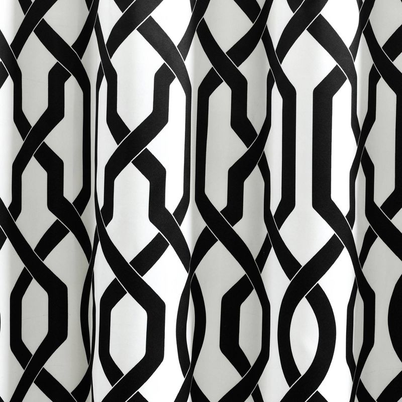 2pk Light Filtering Edward Window Curtain Panels - Lush Décor, 5 of 9
