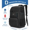 MaseiKar Cooler Backpack 2 Insulated Compartments Leak Proof Beach Coolers Back Pack Waterproof Cooler Bag for Hiking,BBQ Camping,Picnic(25L, 36 Cans) - 2 of 4