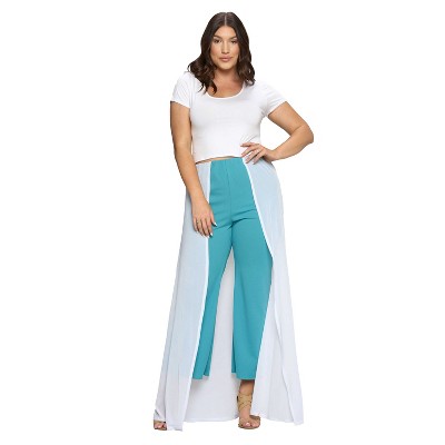 L I V D Women's Mesh Walk Through Pants