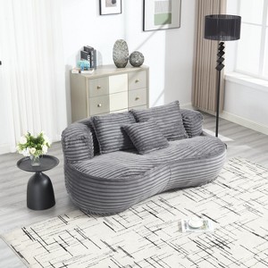 NicBex High Back Bean Bag Lounge Chair - Indoor/Outdoor Durable Design, Water-Resistant Accent Seating - 1 of 4