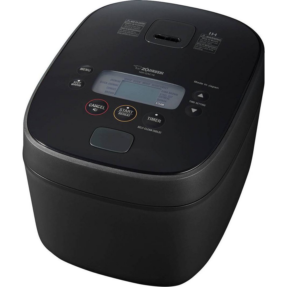 EAN 4974305717351 product image for Zojirushi 10 cup Induction Heating Rice Cooker and Warmer Black NW-QAC18 | upcitemdb.com