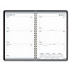 Recycled Weekly Appointment Book, 8 x 5, Black Cover, 12-Month (Jan to Dec): 2026 - 2 of 4