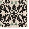 5'x7' Elegance Florence Rug Off White/Black - Linon: Traditional Damask, Low Pile, Indoor Area Rug, Machine Made - 2 of 4