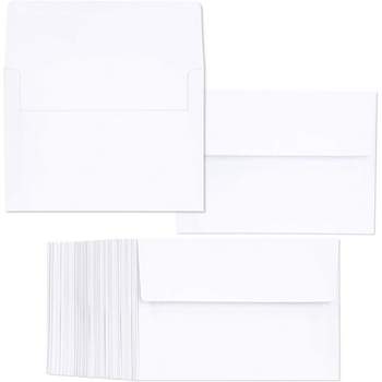 Paper Junkie 50 Pack A7 Metallic Gold Self-sealing Envelopes For 5x7 Cards  For Wedding Invitations, Birthday Party Invitations : Target
