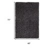 Black Shag Hand Tufted Area Rug - 3 of 4