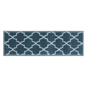 Sussexhome Stair Treads Trellisville Collection Contemporary and Soft, Adhesive Tape, 9" X 28" , Pack of 4/7/13/15 - 1 of 4