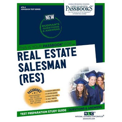 Real Estate Salesman (Res) (Ats-4), 4 - (Admission Test) by  National Learning Corporation (Paperback)