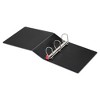 Cardinal SuperLife Easy Open Locking Slant-D Ring Binder, 3 Rings, 4" Capacity, 11 x 8.5, Black - 3 of 4
