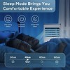 Kismile 10000 ASHRAE BTU/6000 BTU DOE 115-Volt Vented Medium Room Portable Air Conditioner Remote Included - 2 of 4
