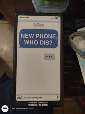 New Phone, Who Dis? - Hilarious Adult Party Game - What Do You Meme™ – What  Do You Meme? Australia