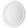 vidaXL LED Bathroom Mirror Wall Mounted Bathroom Vanity Mirror with Lights Round - 4 of 4