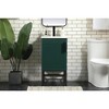 Elegant Lighting 18 inch single bathroom vanity in green - 2 of 4