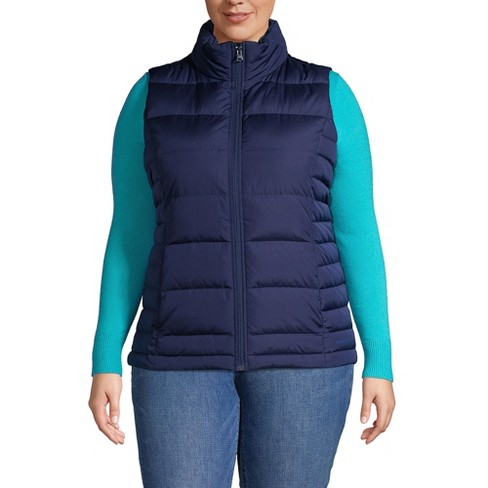 Lands' End Women's Outerwear Down Puffer Vest : Target