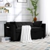 VYNXARIA 55inch Pull-out Sleeper Sofa bed, can be easily converted into a twin size bed,Black - 3 of 4