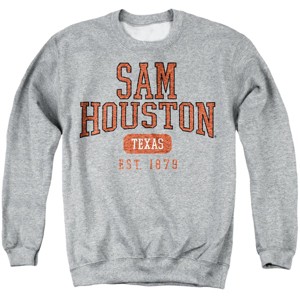 Men's Sam Houston State University Established Date Crewneck Sweatshirt - 1 of 4