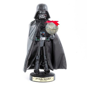 Kurt Adler 10-Inch Darth Vader with Death Star Nutcracker - 1 of 4