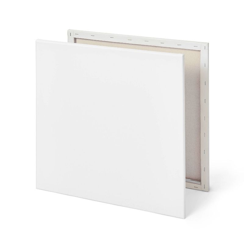 Square Stretched Canvas White - Mondo Llama™, 3 of 5
