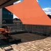 LAGarden 16x16FT Square Sun Shade Sail - 3 of 4