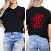 Simply Sage Market Women's Whimsical Ho Ho Ho Front and Back Short Sleeve Graphic Tee - 2 of 4
