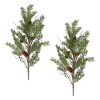 Melrose Pine Twig Spray (Set of 2) - image 3 of 3