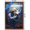 Trends International Melanie Delon - Onde-Scales Mermaid Framed Wall Poster Prints - 3 of 4