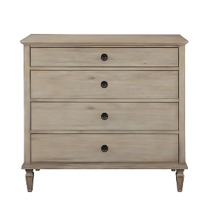 Small Wooden Dresser Chest 3-5 Drawers Bedroom Storage Organizer - 1 of 4