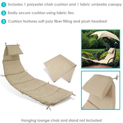 Sunnydaze Decor Replacement Cushion and Umbrella Fabric - Thumbnail 4