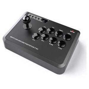 Mayflash Arcade Stick F101 for Nintendo Switch, PC, PS3, Android, Neogeo mini, SEGA MEGA Drive mini - 1 of 4